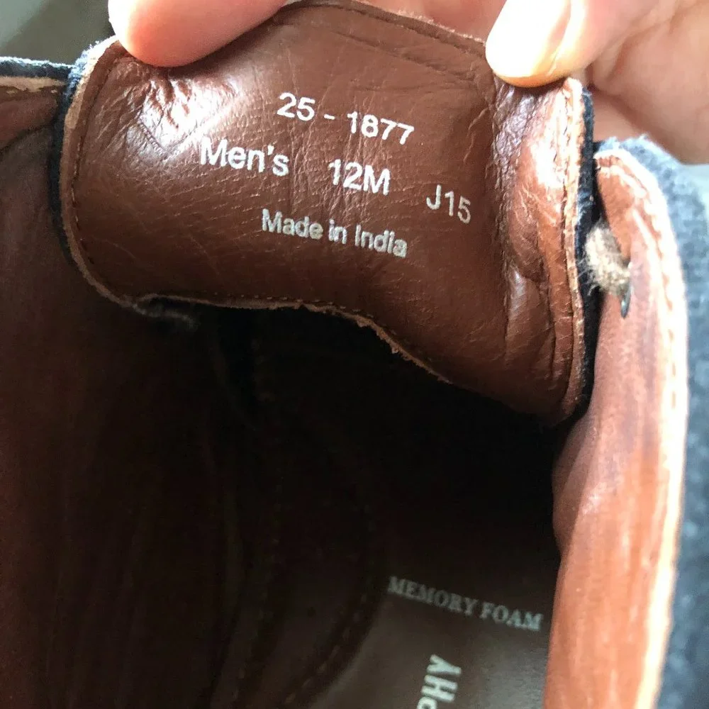 Johnston & Murphy Men's Copeland Chukka Boot 12M Navy Suede - Picture 6 of 12